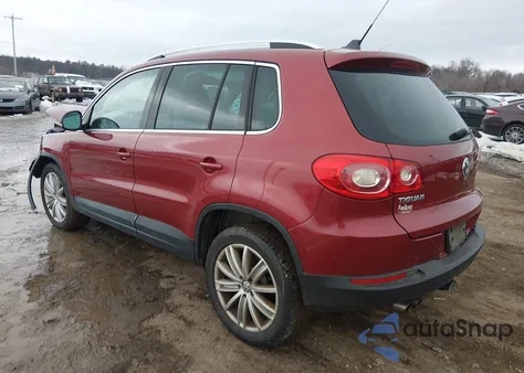2009 Volkswagen Tiguan Se/Sel from USA, damaged, VIN WVGBV75NX9W521904